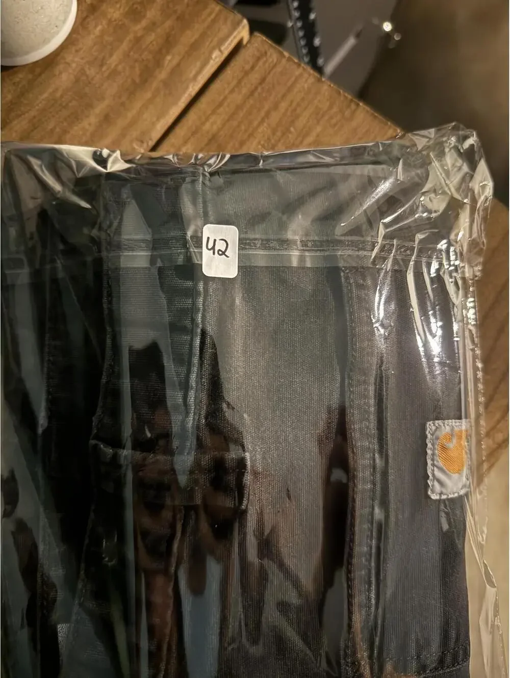 Carhartt Relaxed Fit Black Work Pants Size 36x34